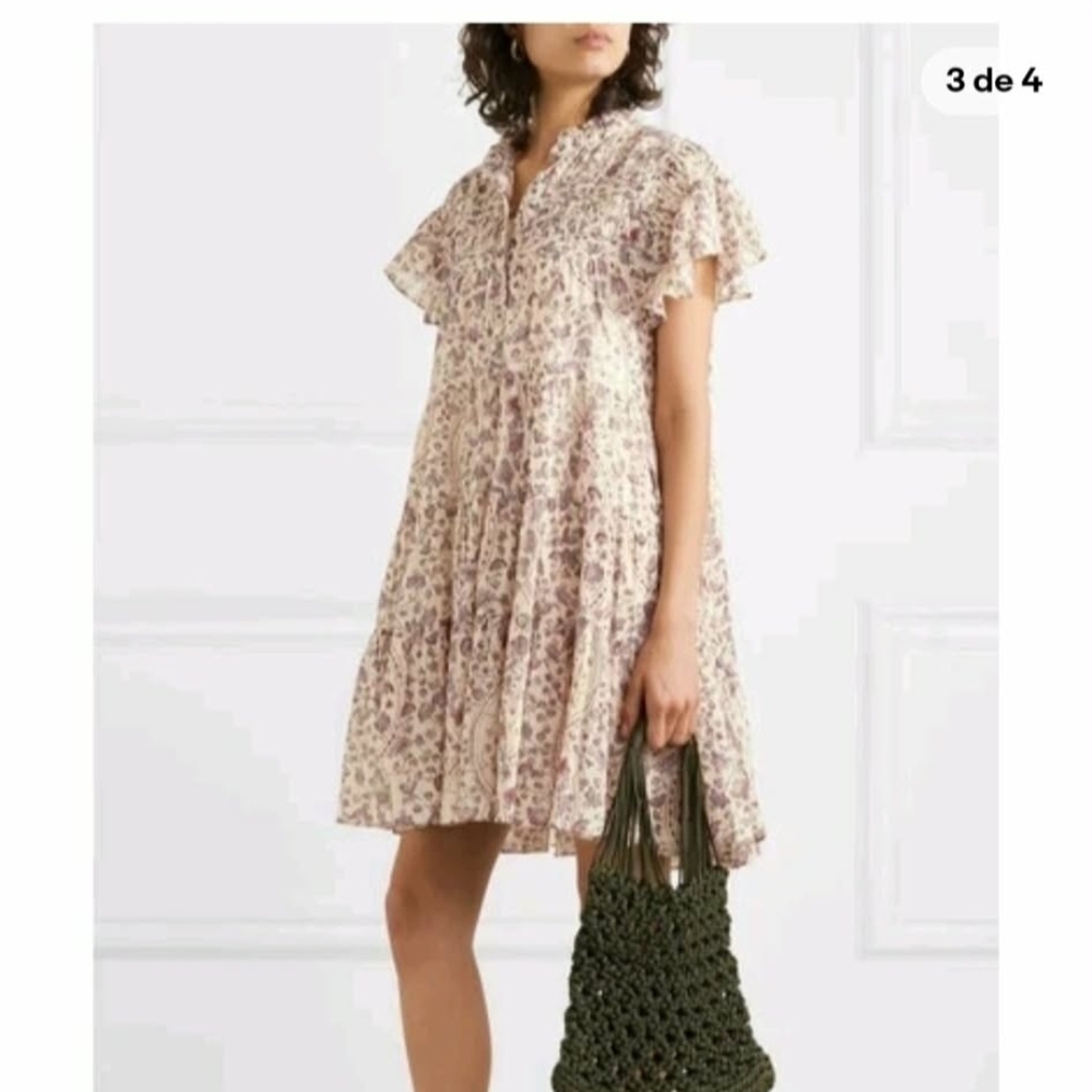 Isabel Étoile Marant Floral Blush & Lavender Top